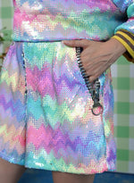 Load image into Gallery viewer, ZIGZAG SEQUENCE SHORTS SET
