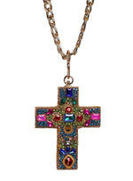 Load image into Gallery viewer, Warovski Studded Cross