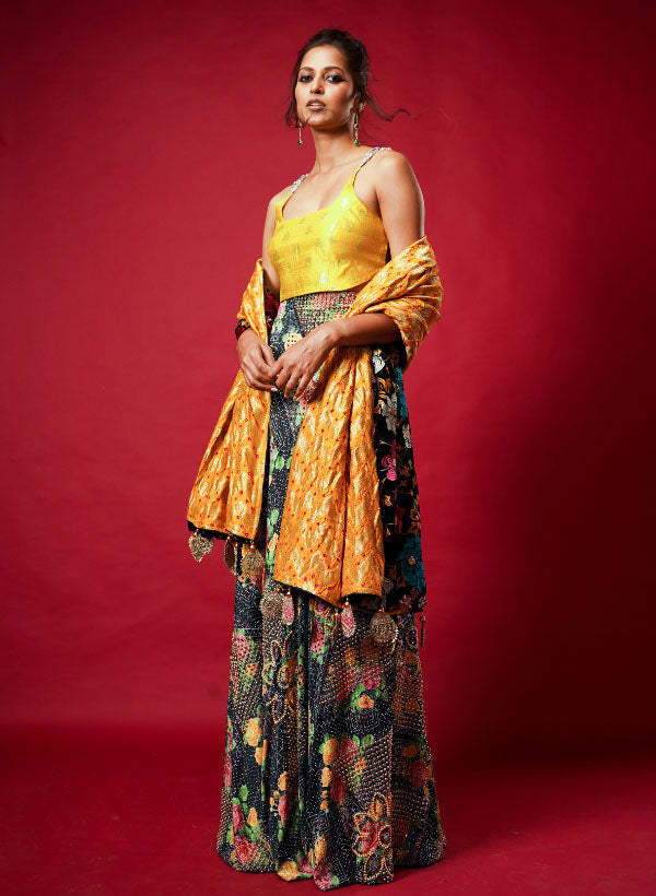 Swarovski Lehenga Set