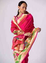Load image into Gallery viewer, Heavy Paithani Silk Saree