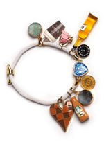 Load image into Gallery viewer, The White Enamel Bracelet