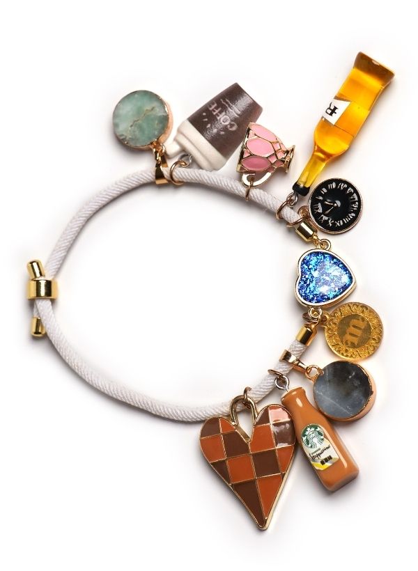 The White Enamel Bracelet