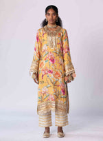 Load image into Gallery viewer, Yellow Ochre Kurta Set