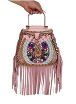 Load image into Gallery viewer, Pink Satchel Bag