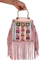 Load image into Gallery viewer, Pink Satchel Bag