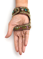 Load image into Gallery viewer, Brown Leather Cuff