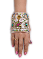 Load image into Gallery viewer, White Leather Cuff