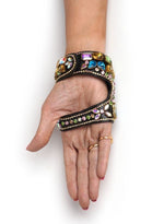 Load image into Gallery viewer, Black Leather Cuff