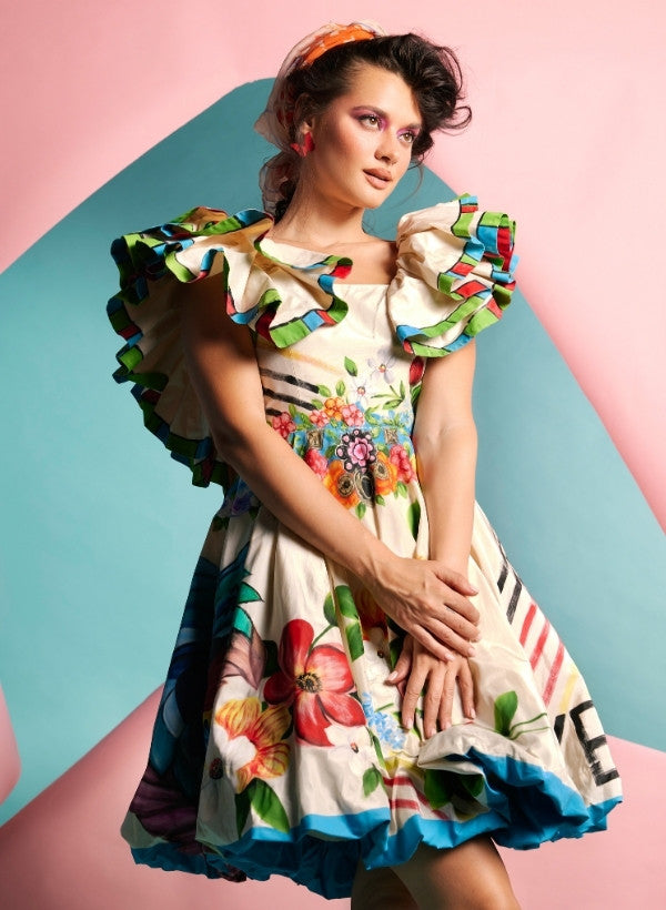 Paint Me Pretty Hand-Painted Dress