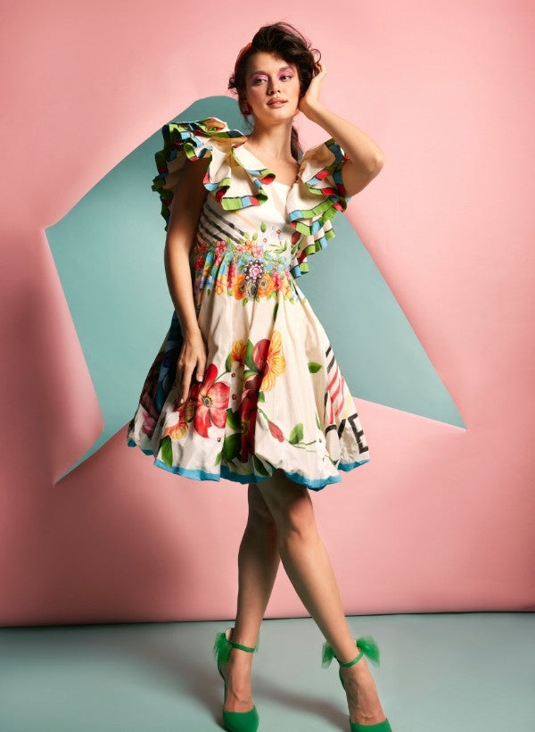 Paint Me Pretty Hand-Painted Dress