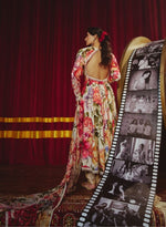 Load image into Gallery viewer, Floral Anarkali with Swarovski Embellishments