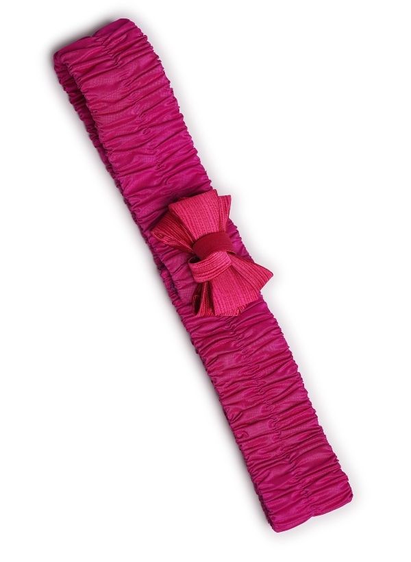 Pink Satin Belt