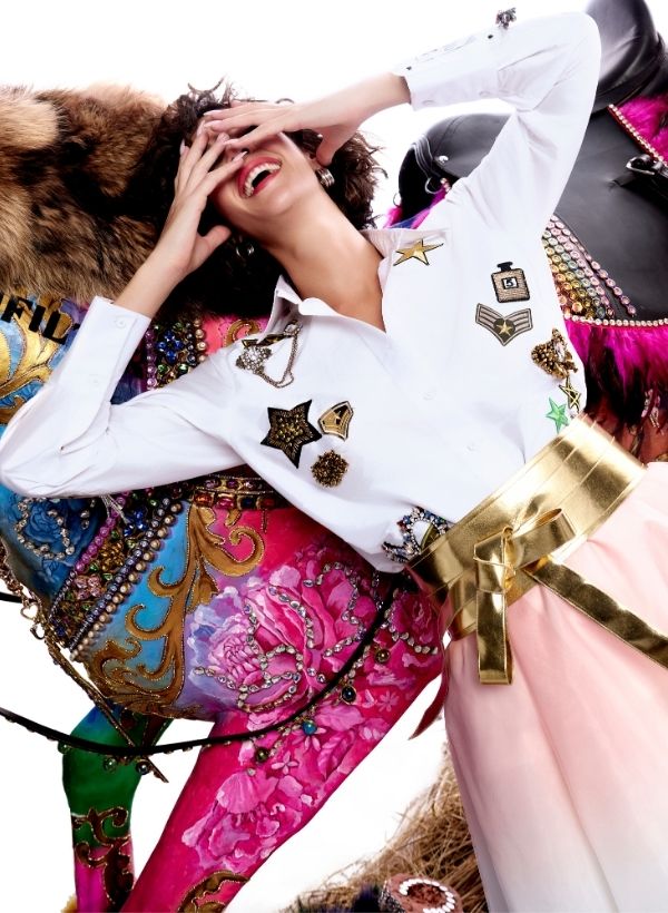 White Taffeta Silk Shirt