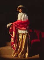Load image into Gallery viewer, Lace Kurta with Brocade Sharara Set