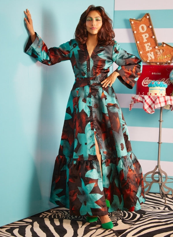 Go With The Flow Long Dress