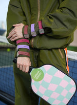 Load image into Gallery viewer, OLIVE GREEN ZIPPER TRACK SUIT WITH SWAROVSKI WATCHES