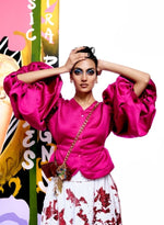 Load image into Gallery viewer, Deep Pink Blouson