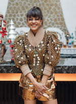 Load image into Gallery viewer, Copper Beaded Jacket