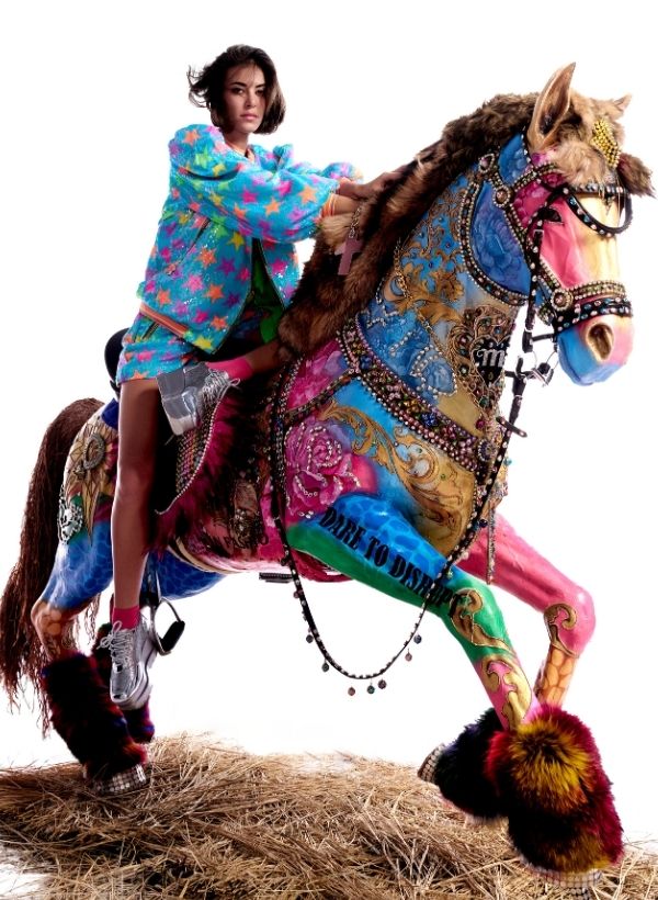 Turquoise Sequin Jacket