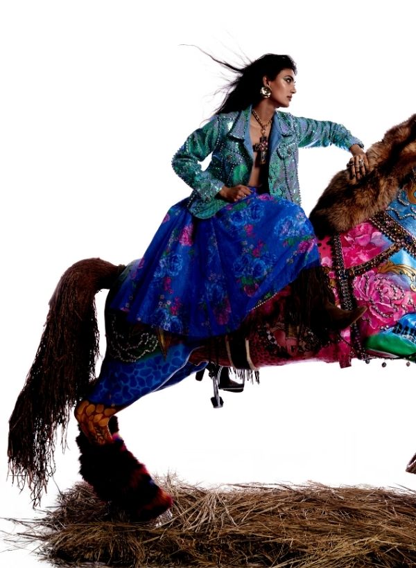 Multi-Colored Sequin Jacket