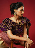 Load image into Gallery viewer, Amethyst Shimmer Lehenga Set