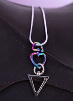 Load image into Gallery viewer, Psychedelic Heart Chain