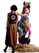 Load image into Gallery viewer, Brown Leather Skirt