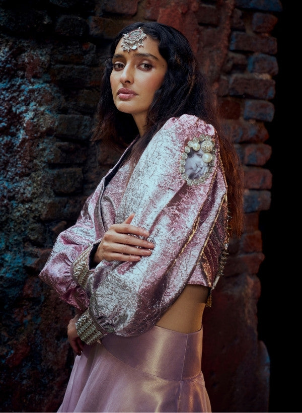 Metallic Pink jacket