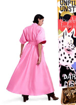 Load image into Gallery viewer, Pink Taffeta Dress