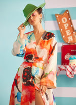 Load image into Gallery viewer, Vintage Carnival Long Dress