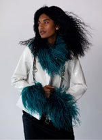 Load image into Gallery viewer, White Faux Leather Jacket