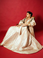 Load image into Gallery viewer, Rose Pink Banarasi Brocade Lehenga Set