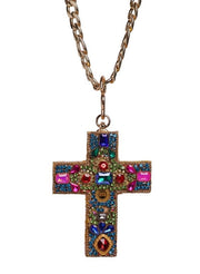 Warovski Studded Cross