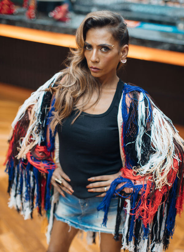 Crochet Fringe Jacket