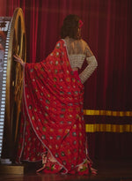 Load image into Gallery viewer, Bejeweled Hot-Pink Pathani Lehenga Set