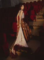 Load image into Gallery viewer, Crystal Bolero &amp; Polka Dot Lehenga Set