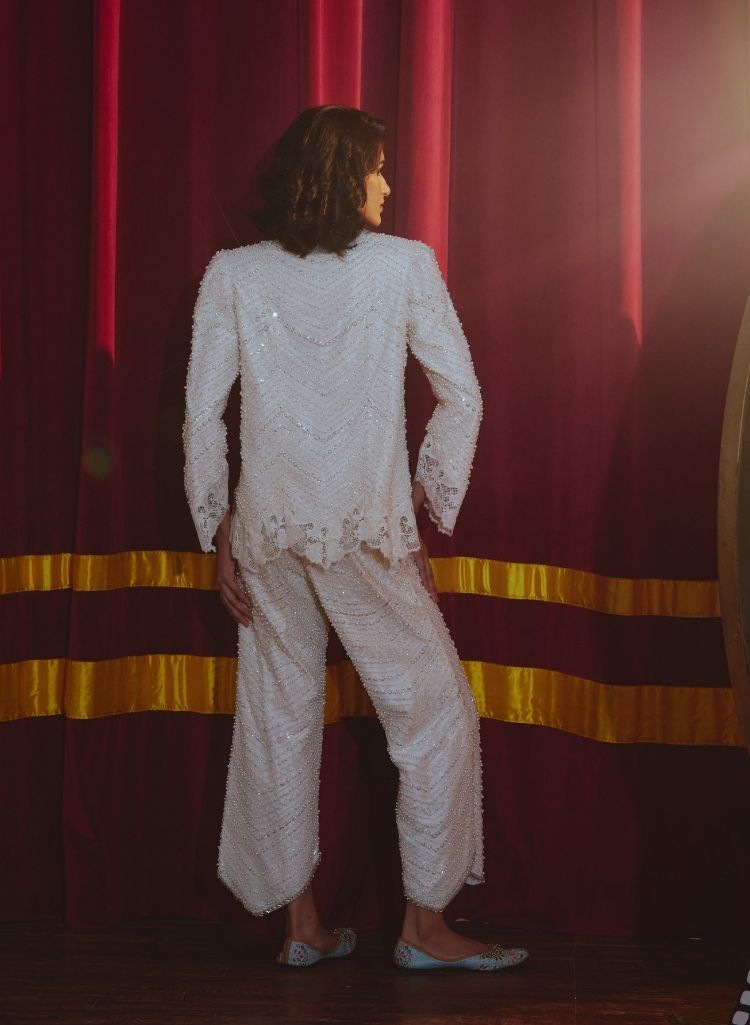 Pearl Blazer Set
