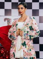 Load image into Gallery viewer, BUBBLEGUM OPEN CHANTILLY JACKET