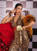 Load image into Gallery viewer, BROWN TEXTURED FAUX FUR THROW