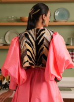 Load image into Gallery viewer, NEON PINK TAFFETA BALLOON DRESS