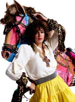 Load image into Gallery viewer, Cream Taffeta Shirt
