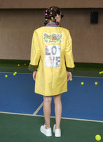 Load image into Gallery viewer, YELLOW ZIPPER SHIRT DRESS