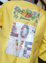 Load image into Gallery viewer, YELLOW ZIPPER SHIRT DRESS
