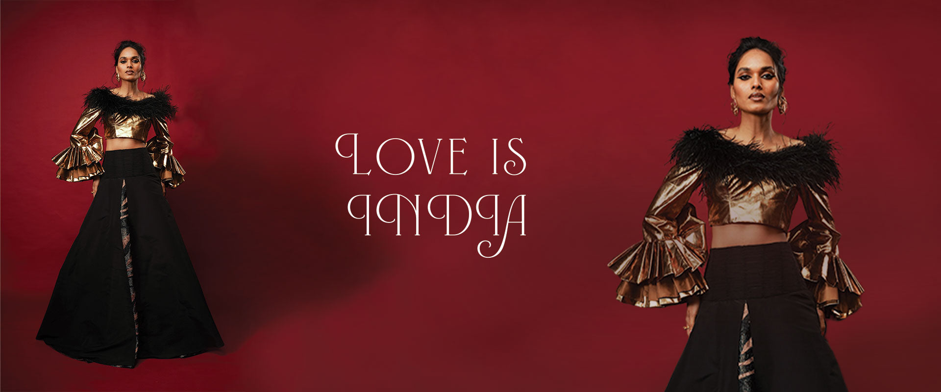 Love is India Banner Desktop